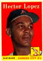 1958 Topps      155     Hector Lopez